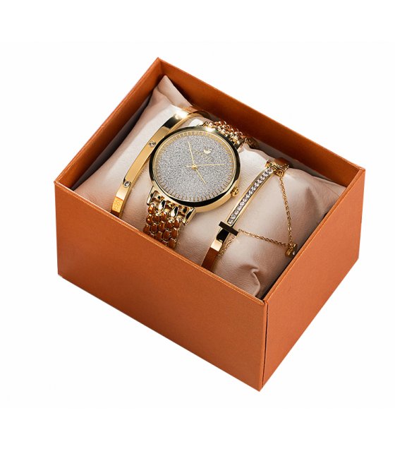 CW051 - 3 Piece Watch Box Exquisite Gift Set